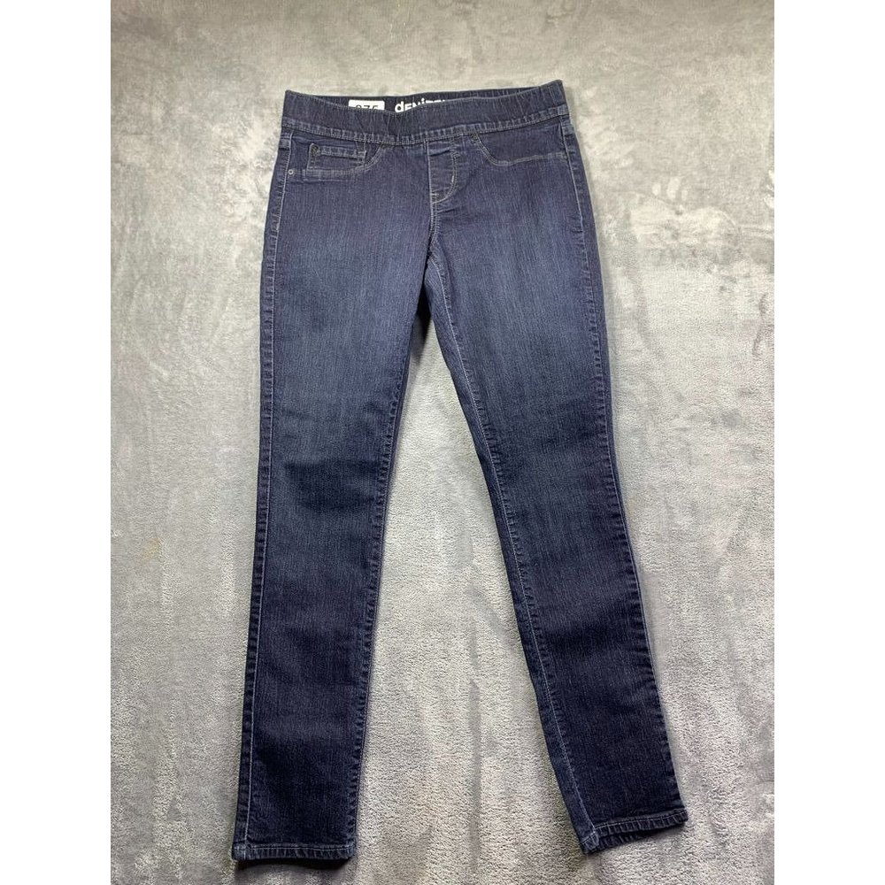 Denizen From Levi Dark Blue Skinny Jeans For Women Size 10 (875)